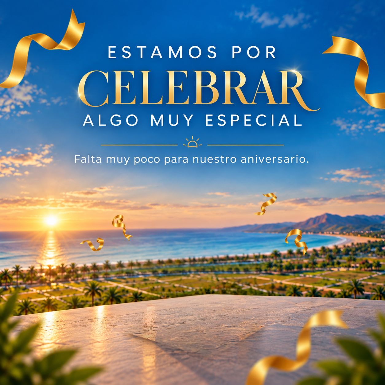 Estamos por celebrar algo muy especial